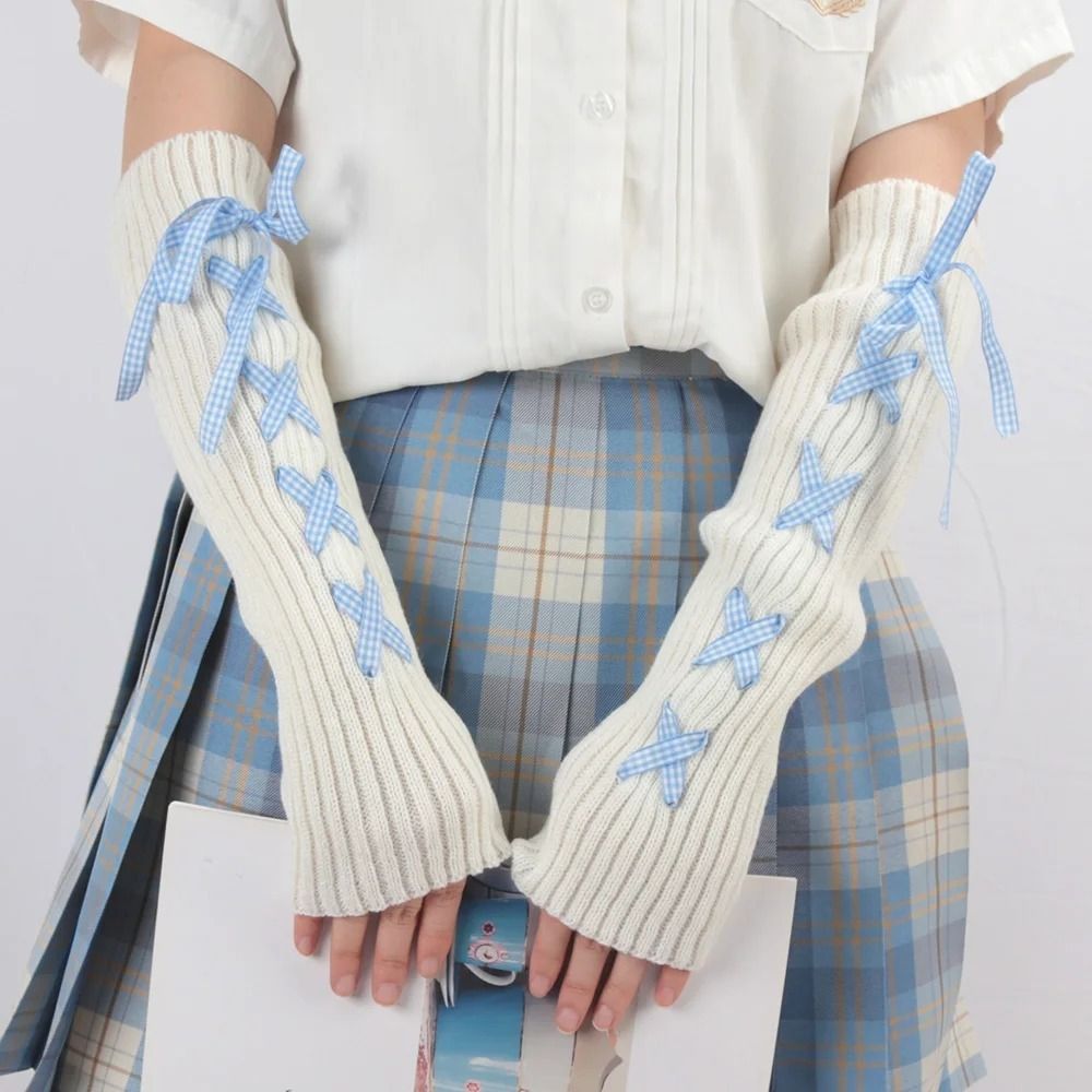 Fingerless Glove Knit - 2024 Nowe Damskie Jesienno-Zimowe Dzianinowe Rękawki