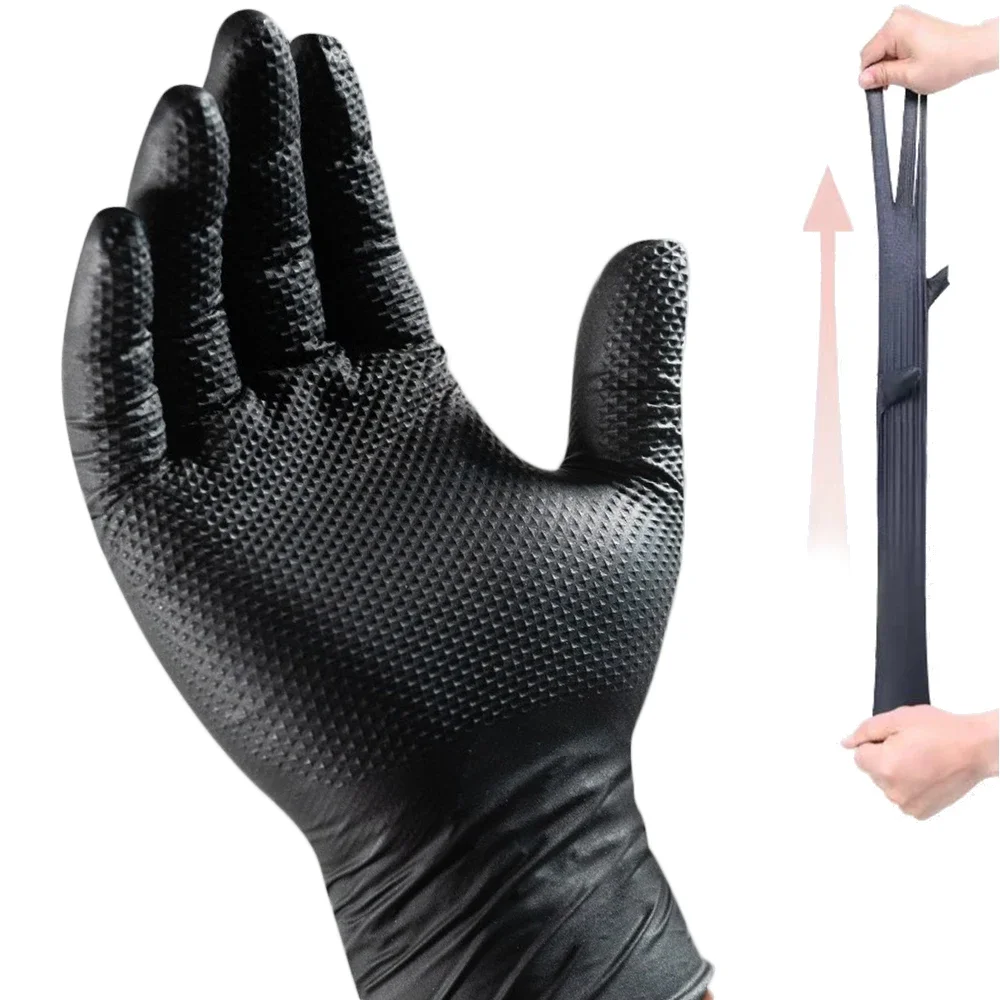 Wytrzymałe rękawice nitrylowe  – Nitrile Mechanic Glove recenzja i cena