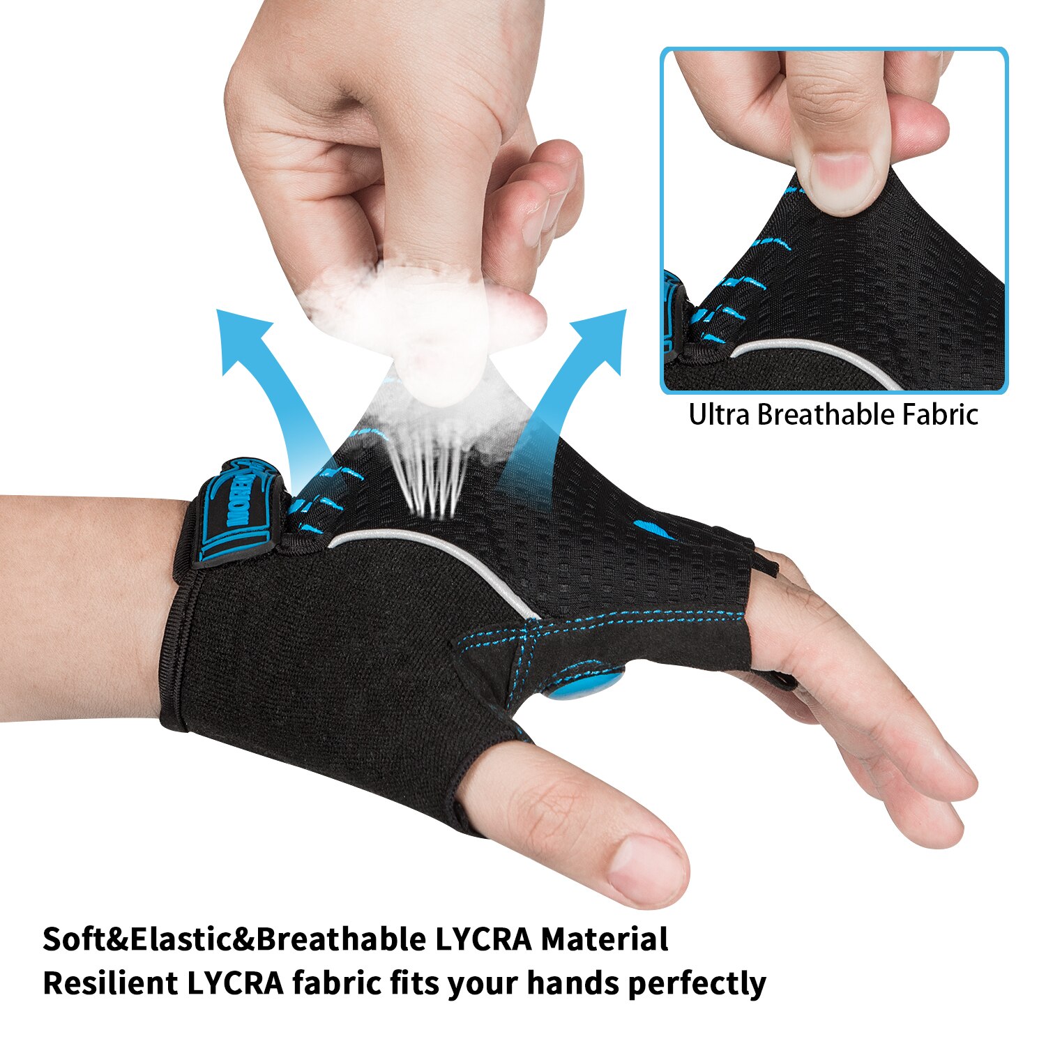 Rękawiczki rowerowe MOREOK, od – Cycling Glove Padded recenzja i cena