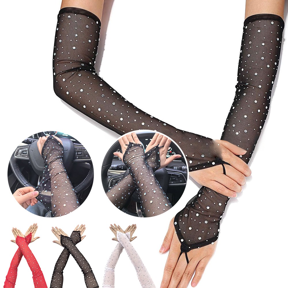 1 para błyszczących rękawiczek – Fingerless Glove Knit recenzja i cena