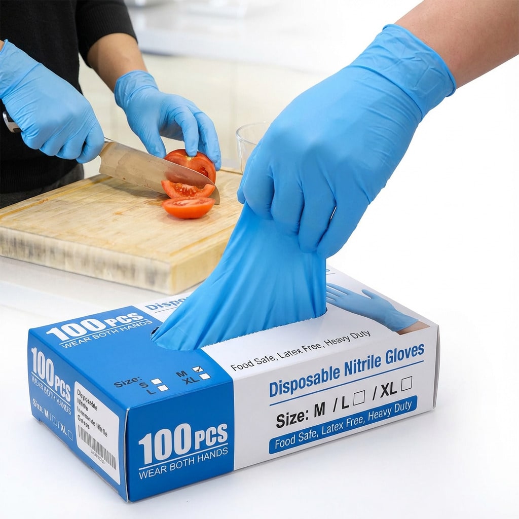 100 sztuk wytrzymałych jednora – Nitrile Mechanic Glove recenzja i cena