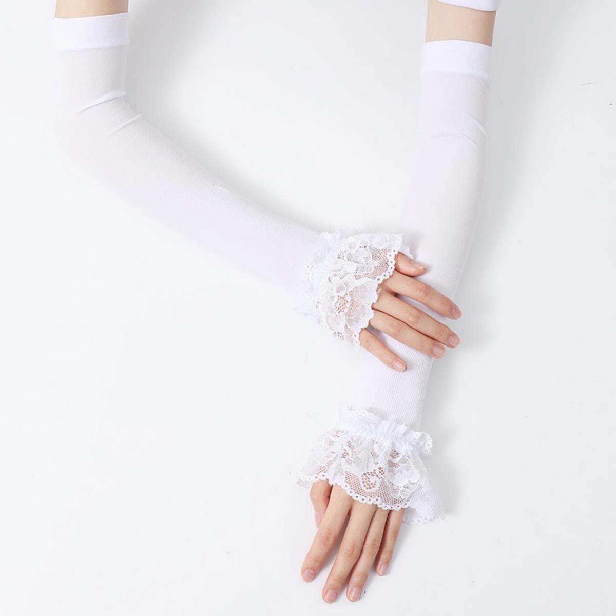 Długie elastyczne rękawki dams – Fingerless Glove Knit recenzja i cena