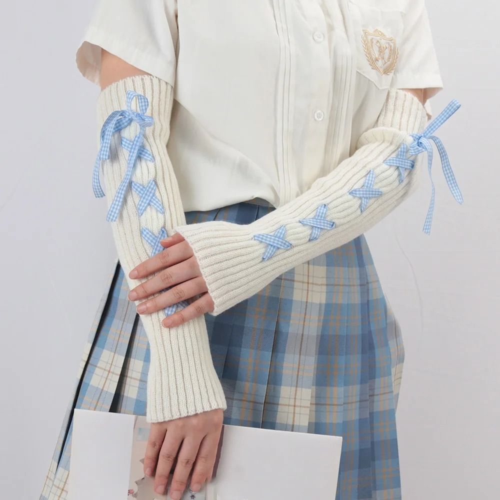 2024 Nowe Damskie Jesienno-Zim – Fingerless Glove Knit recenzja i cena