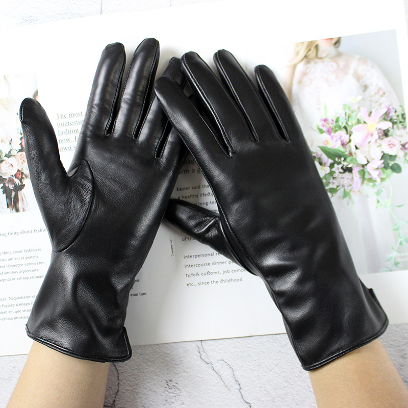 Damskie kolorowe rękawiczki ze – Leather Driving Glove recenzja i cena