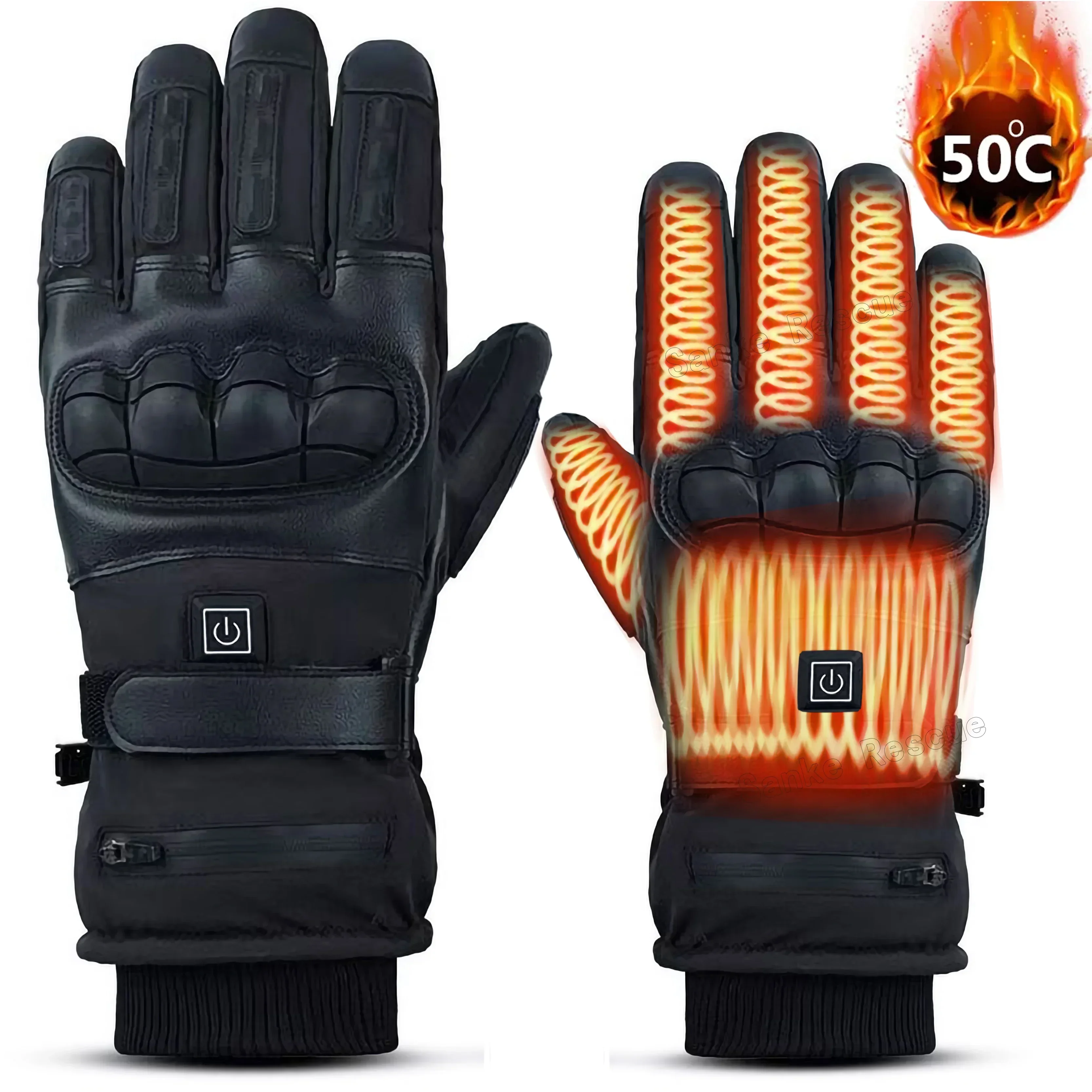 Elektryczne podgrzewane rękawi – Ski Glove Waterproof recenzja i cena